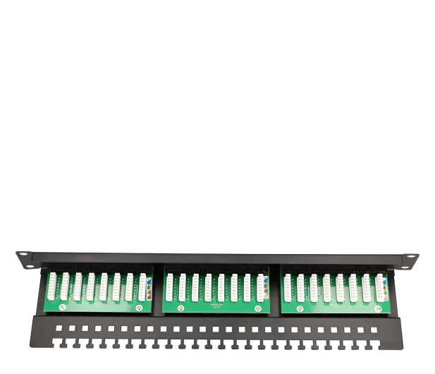 Extralink Patchpanel CAT5E UTP 24 porty EX.17207 - 1323248 - zdjęcie 3
